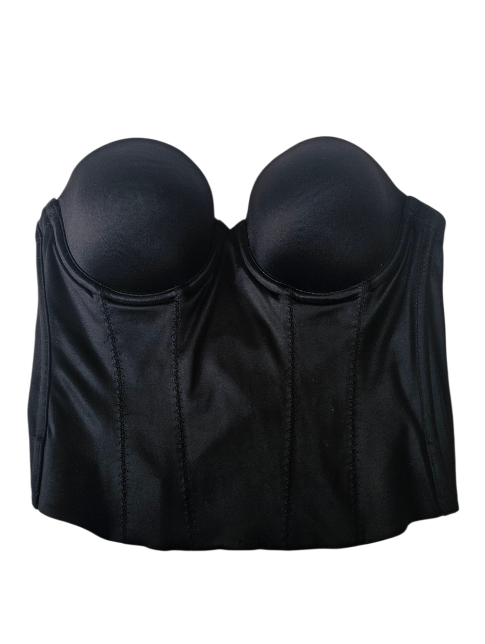 Victoria's Secret Black Corset Bra Back Off Baby - Women's Size 36B